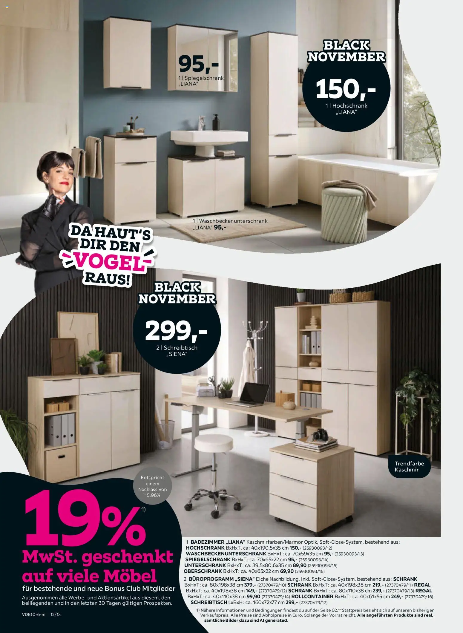 Mömax Black November – gültig ab 25.10.2026 | Seite: 12 | Produkte: Regal, Schrank, Unterschrank, Rollcontainer