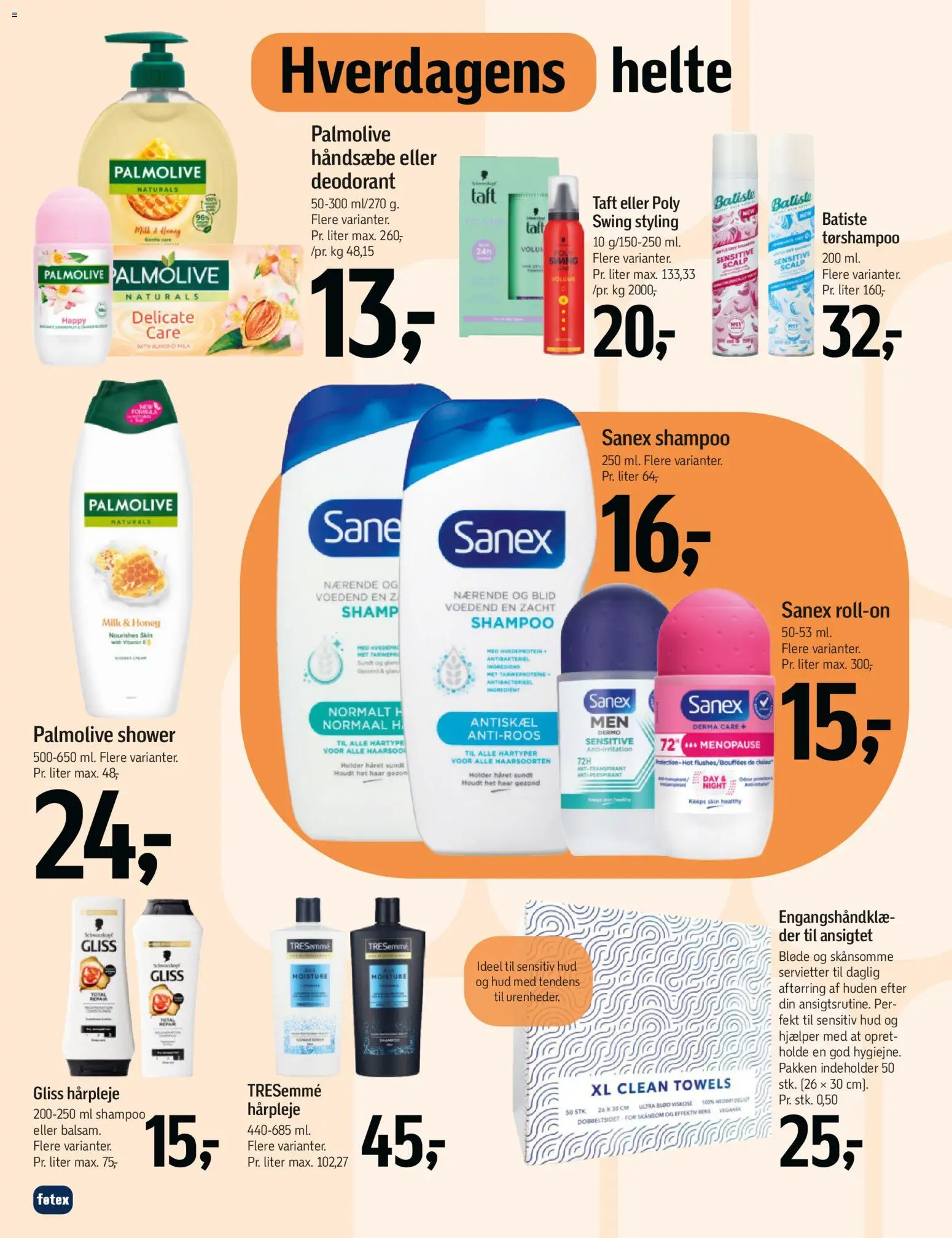 Føtex tilbudsavis – gyldig fra 29.05.2026 | Side: 24 | Produkter: Shampoo, Deodorant