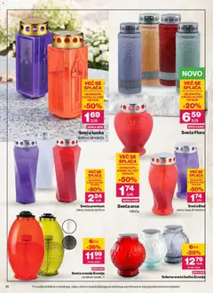 Mercator katalog akcije – veljaven od 08.10.2026 | Stran: 28 | Izdelki: Sveča, Bučka