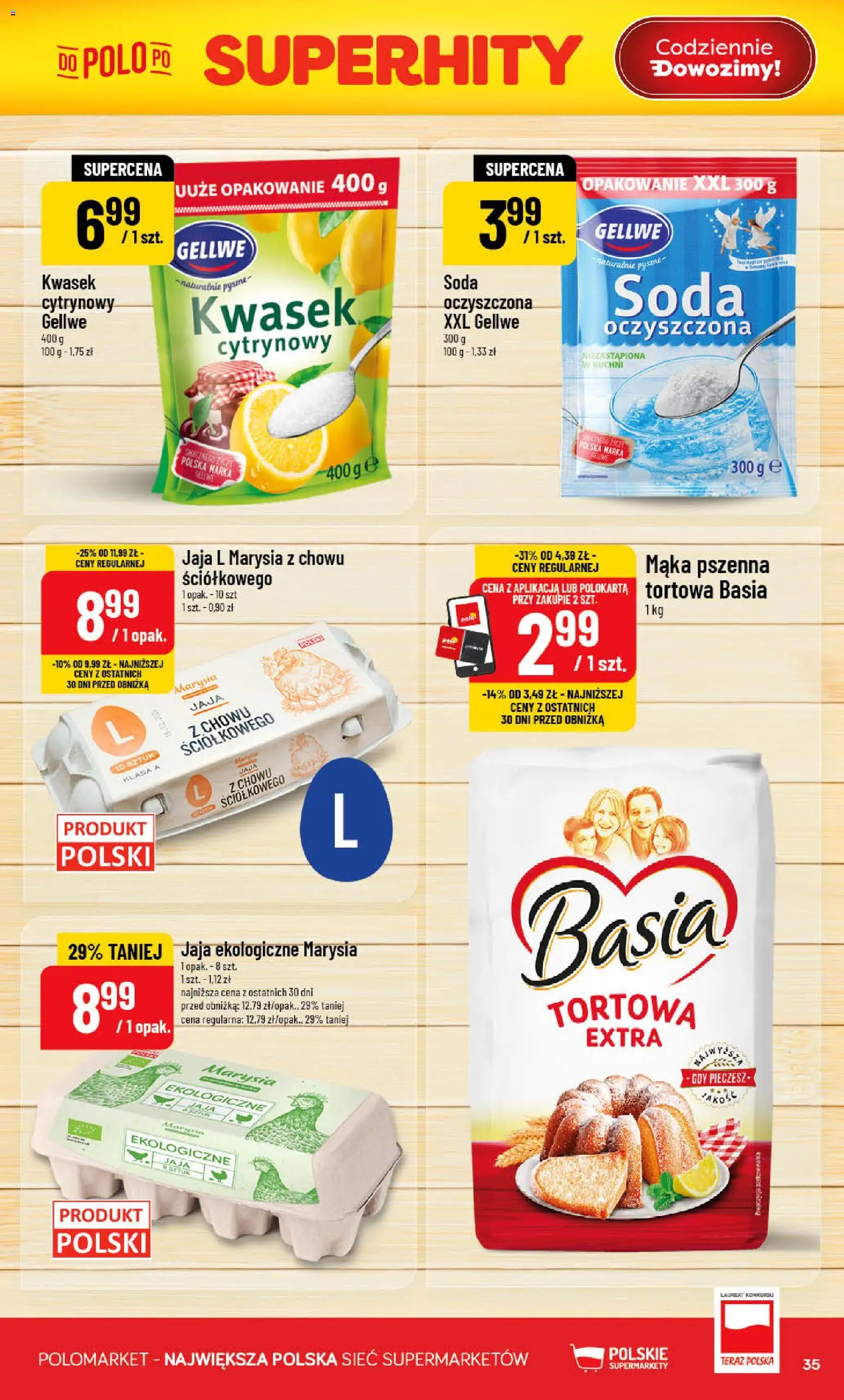 POLOmarket gazetka od 10.06.2026 | Strona: 35 | Produkty: Warka, Jaja