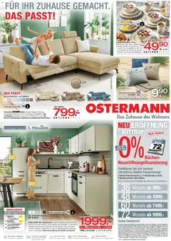 Ostermann - Möbel Ostermann: Neue Möbel wirken Wunder. ab 29.08.2026 gültig