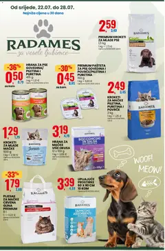 HRANA ZA PSE GOVEDINA/ PILETINA/ PURETINA, 415 g - Pregled kataloga iz trgovine Eurospin, vrijedi od 22.07.2026 | Stranica: 12