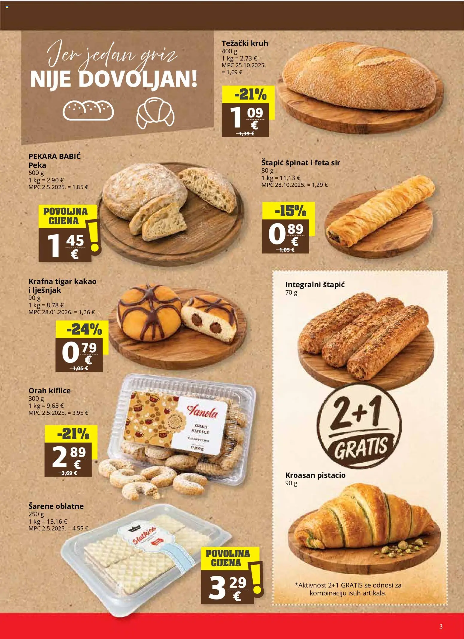 Ribola katalog | vrijedi od 14.10.2026 | Stranica: 3 | Proizvodi: Feta, Sir, Lješnjak, Orah