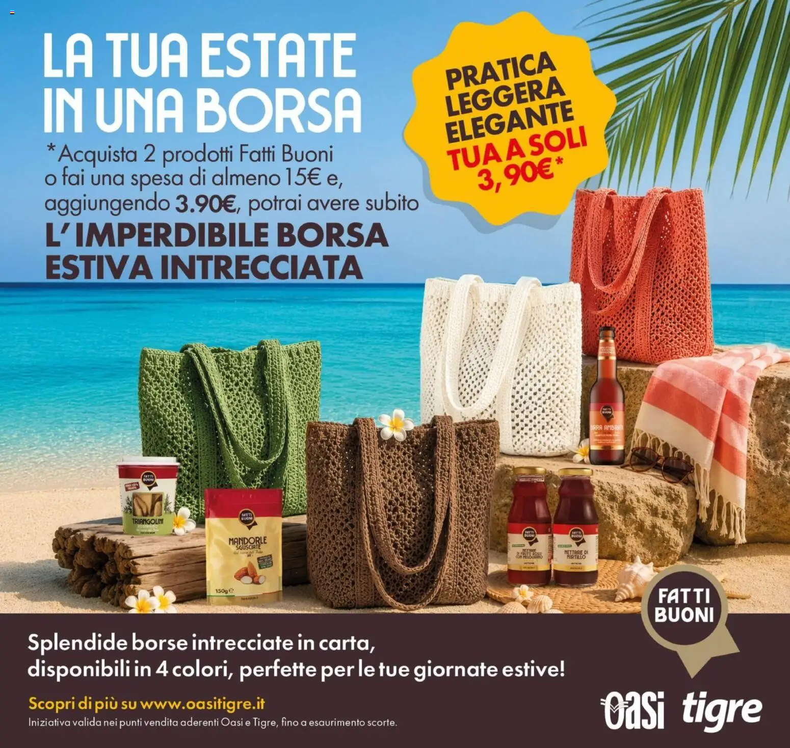 Volantino Oasi del 21/08/2026 | Pagina: 11 | Prodotti: Mandorle, Melograno, Borsa