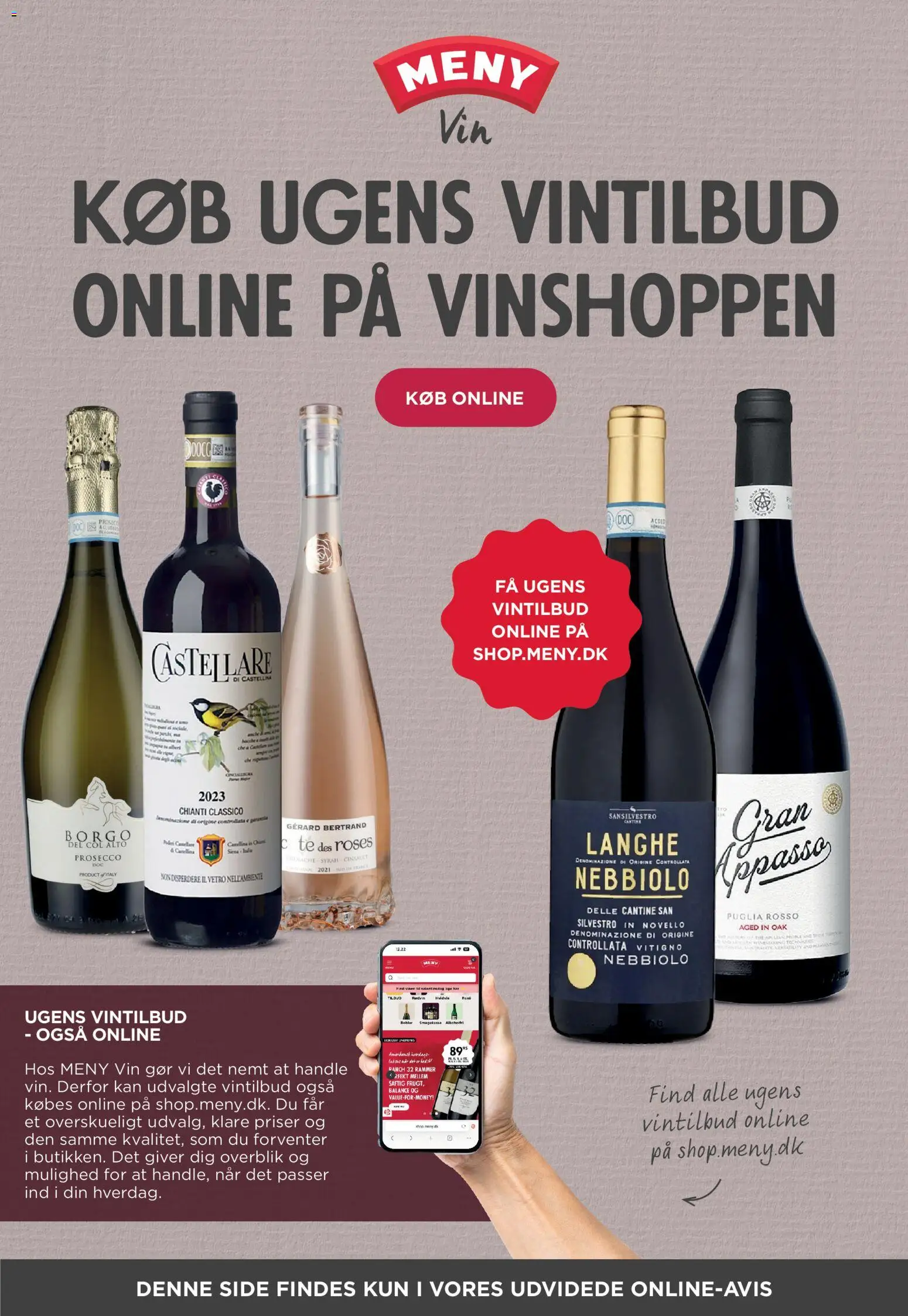 Meny tilbudsavis – gyldig fra 24/07/2026 | Side: 24 | Produkter: Rammer, Vin, Te, Søm
