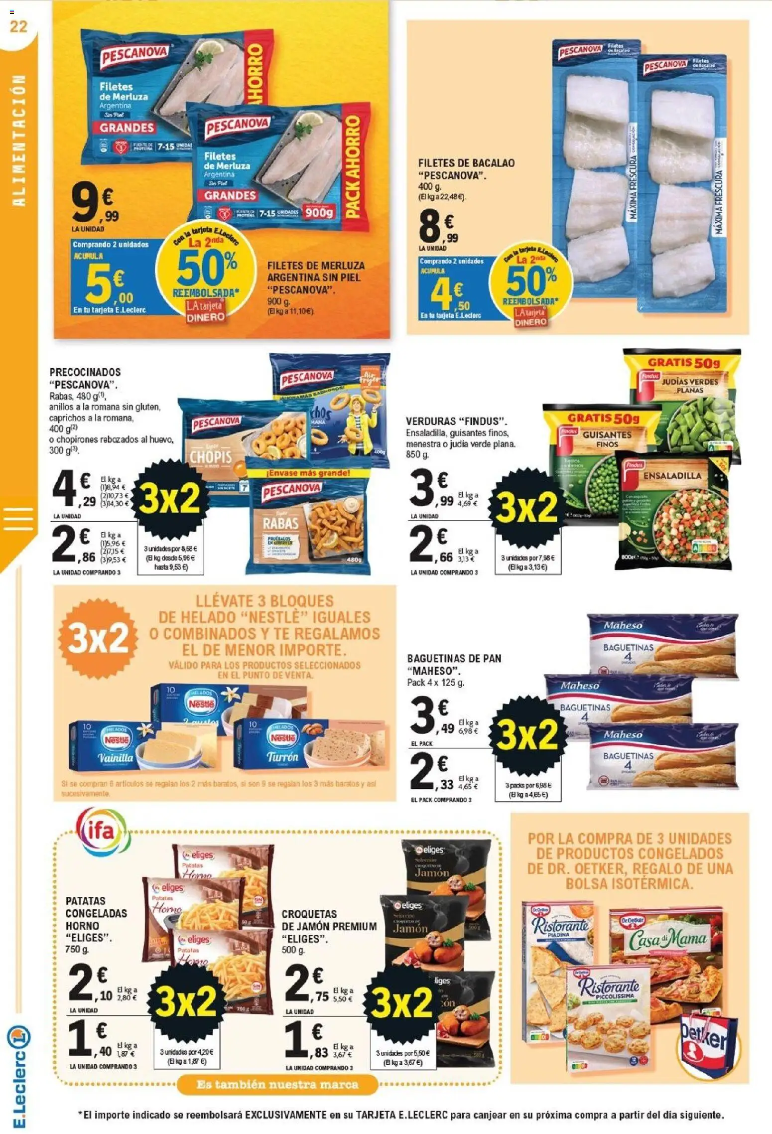 E.Leclerc - Soria │ válido desde el 21/10/2026 | Página: 22 | Productos: Jamón, Judías, Vainilla, Bolsa