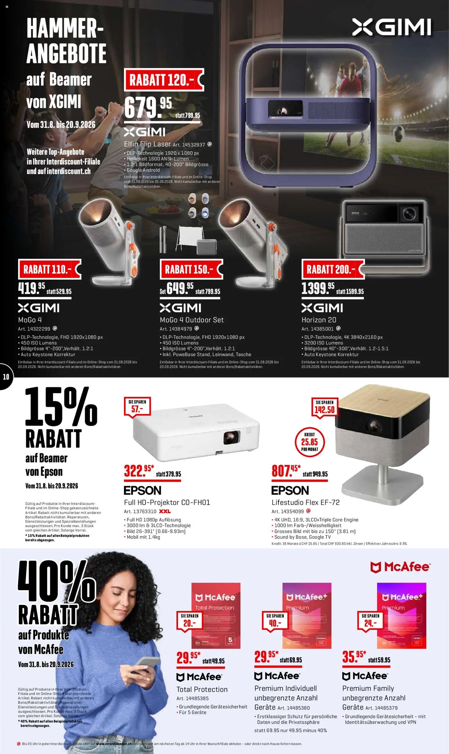 Interdiscount aktionen – gültig ab 31.08.2026 | Seite: 10