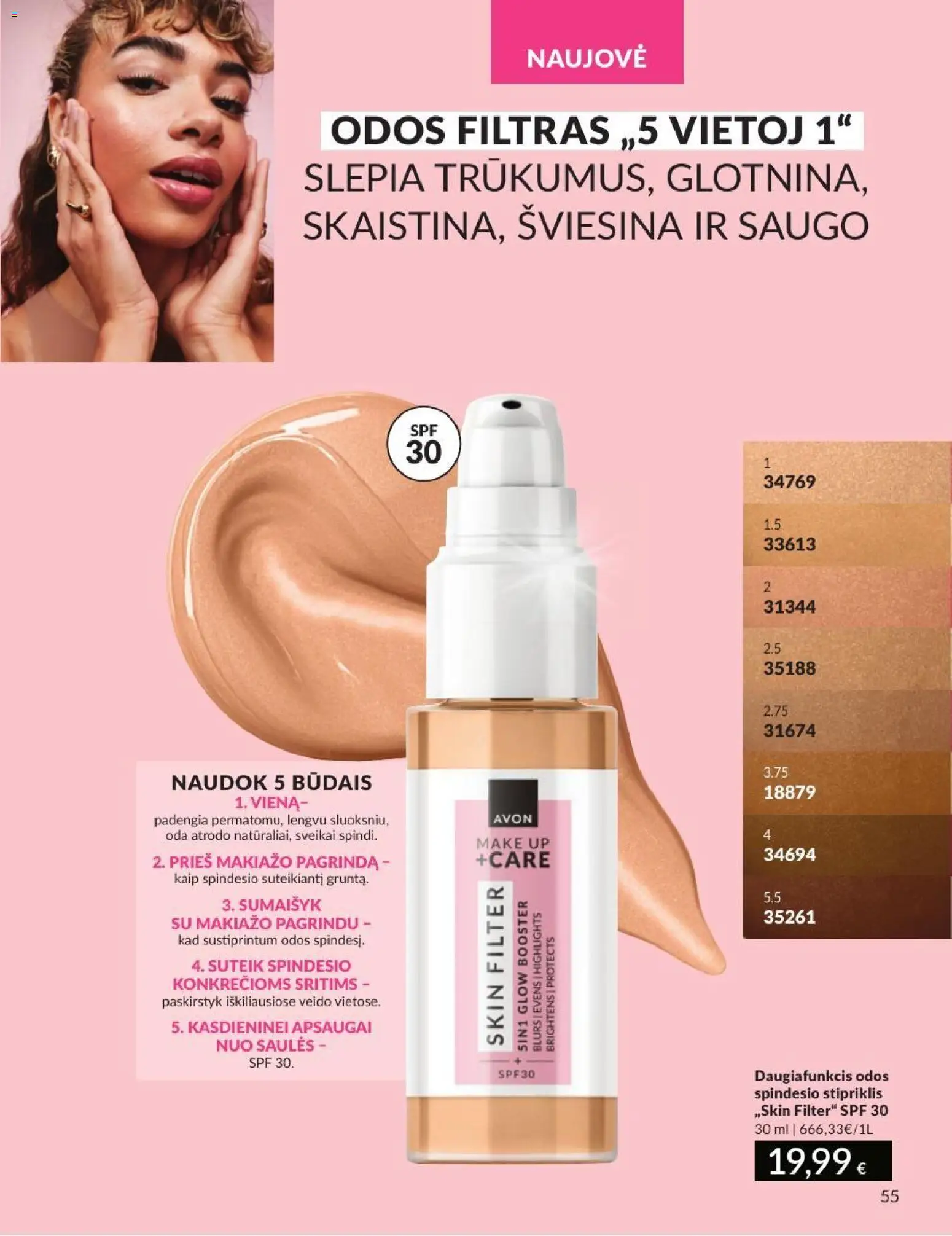 AVON akcijos nuo 2026.07.01 | Puslapis: 55