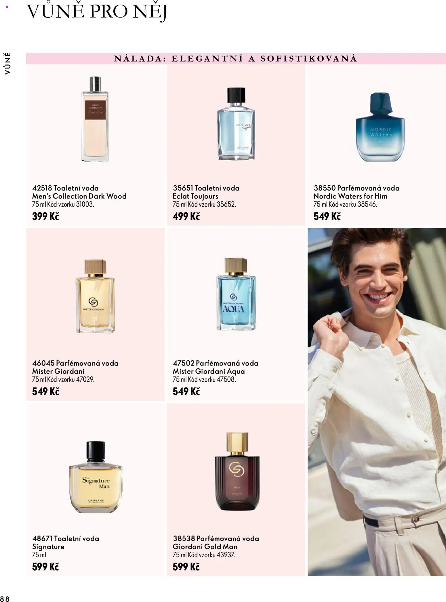 Oriflame katalog Novage+ Proceuticals od 30.09.2026 | Strana: 88 | Produkty: Voda, Toaletní voda
