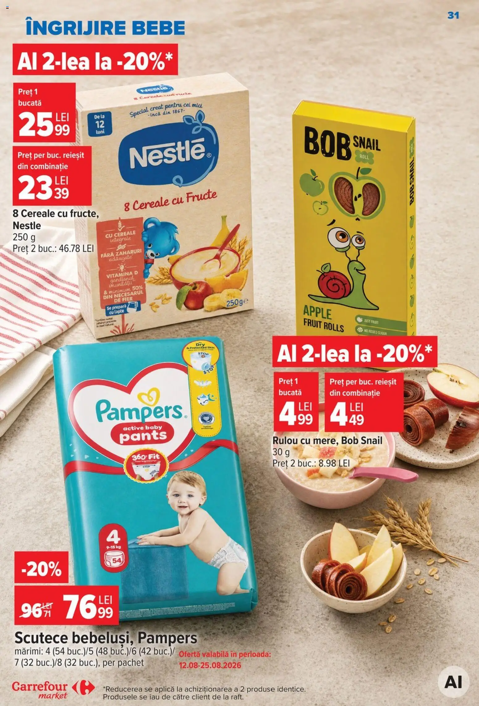 Noul catalog Carrefour – valabil de la 12.08.2026 | Pagină: 31