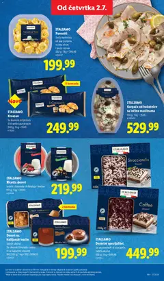Lidl katalog - pregled Lidl kataloga - važi od 02.07.2026 | Strana: 51 | Proizvode: Testenina, Lešnik, Kroasan, Čokolada