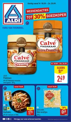 Aldi folder - Weekendfolder - Voorbeeld van een folder van Aldi, geldig van 18-09-2026