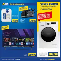 Anteprima del volantino ARD Discount volantino Sardegna valido a partire dal 07/09/2026 | Pagina: 15 | Prodotti: Top, Video, Ferro, Ferro da stiro