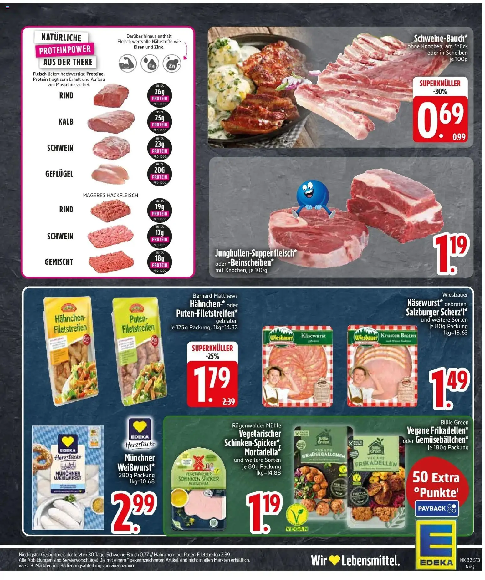 Edeka Prospekt Straßkirchen (ab 03.08.2026) » Angebote Online | Seite: 15 | Produkte: Mühle, Theke, Schinken, Fleisch