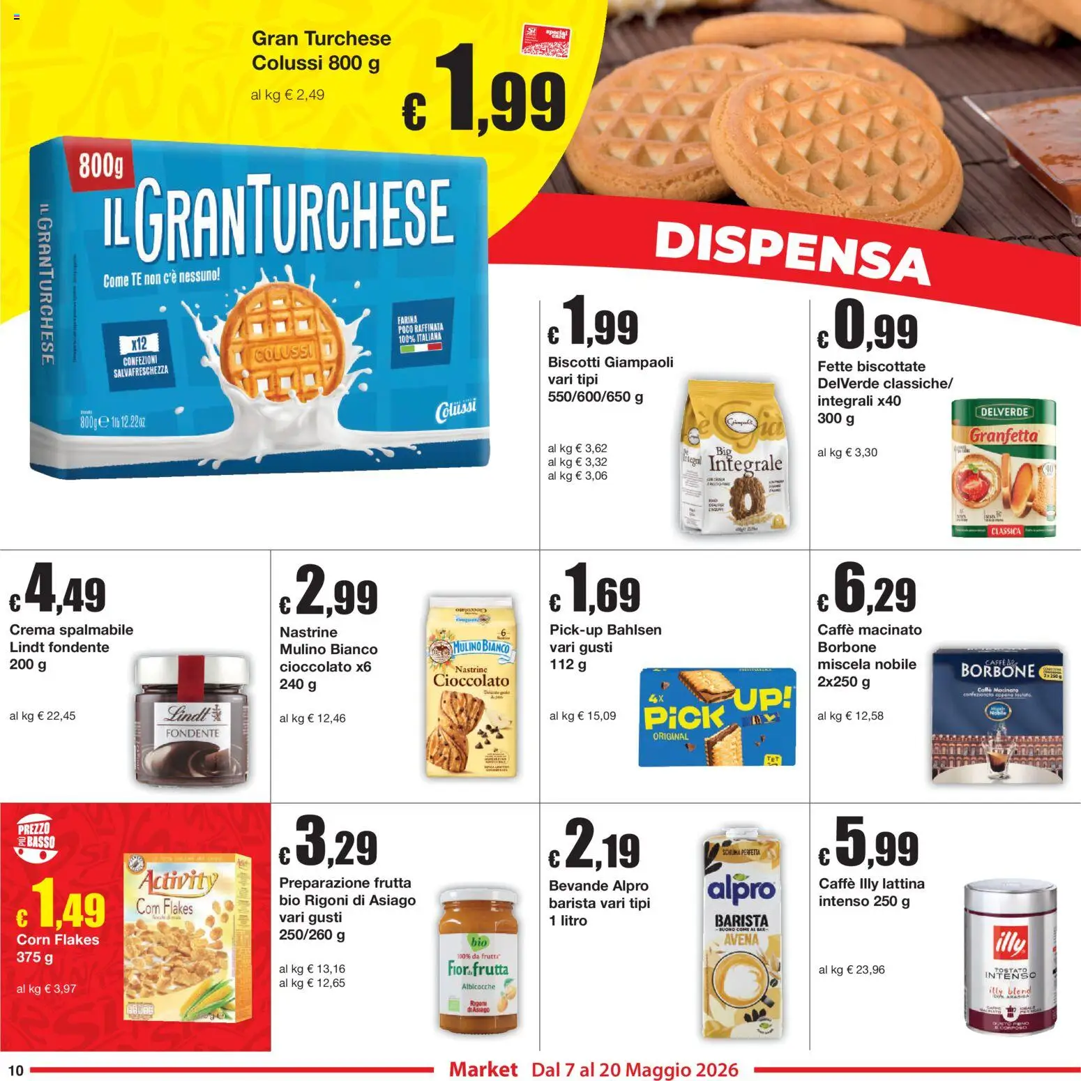 Volantino Sì con Te del 07.05.2026 | Pagina: 10 | Prodotti: Crema, Cioccolato, Tè, Frutta