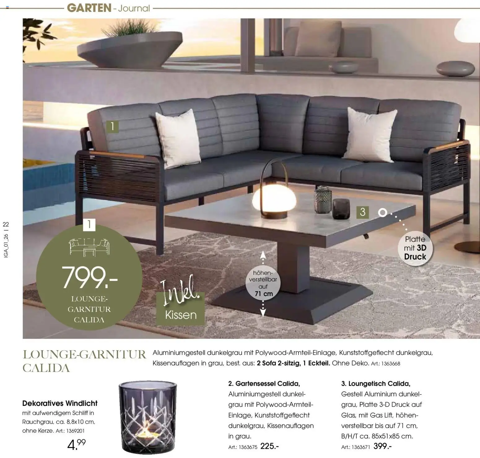 Zurbrüggen Garten Unna – gültig ab 19.03.2025 | Seite: 22 | Produkte: Kissen, Sofa