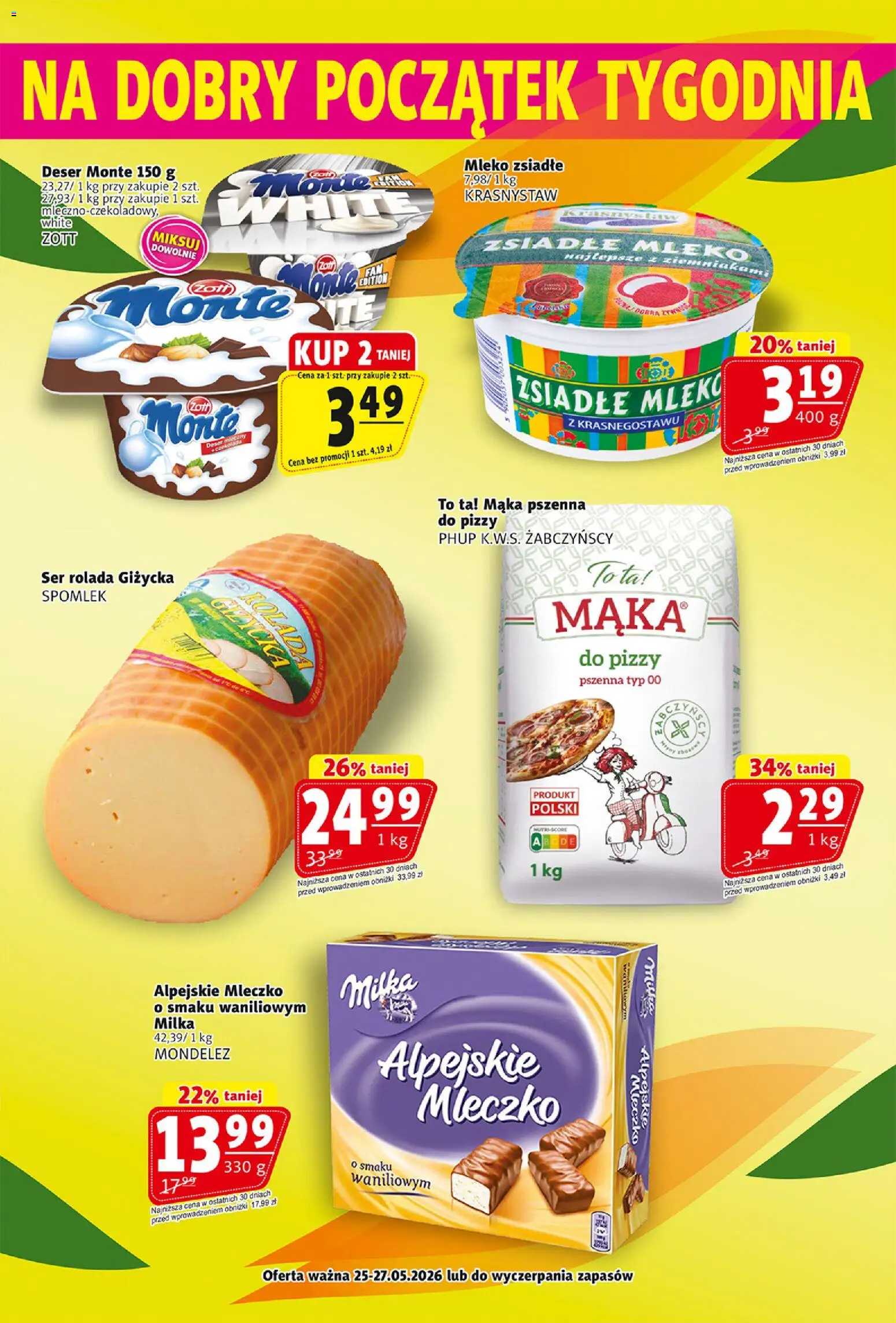 Prim Market gazetka od 21.05.2026 | Strona: 20 | Produkty: Rolada, Milka, Mleko, Ser