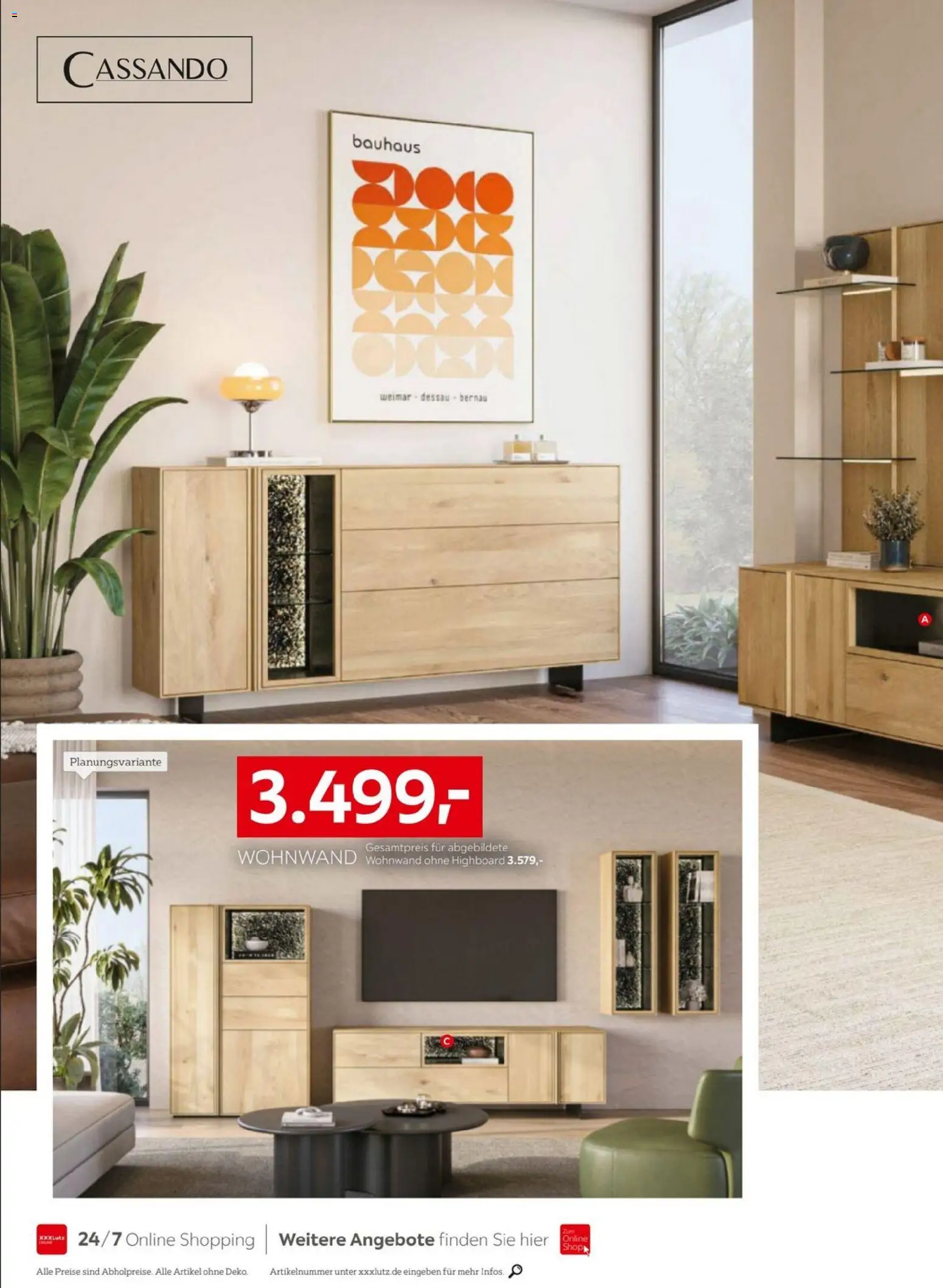 XXXLutz Jubiläum – gültig ab 08.08.2026 | Seite: 8 | Produkte: Wohnwand, HIghboard