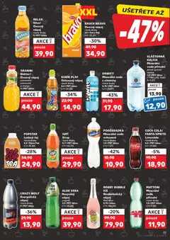 Náhled letáku GRANINI, Nektar/, Ovocný nápoj, pomeranč/, pomeranč, a mango, 1I PET láhev, GRANINI Nectar/Fruit drink, orange/orange and mango, 1L PET bottle od 08.07.2026 | Strana: 25