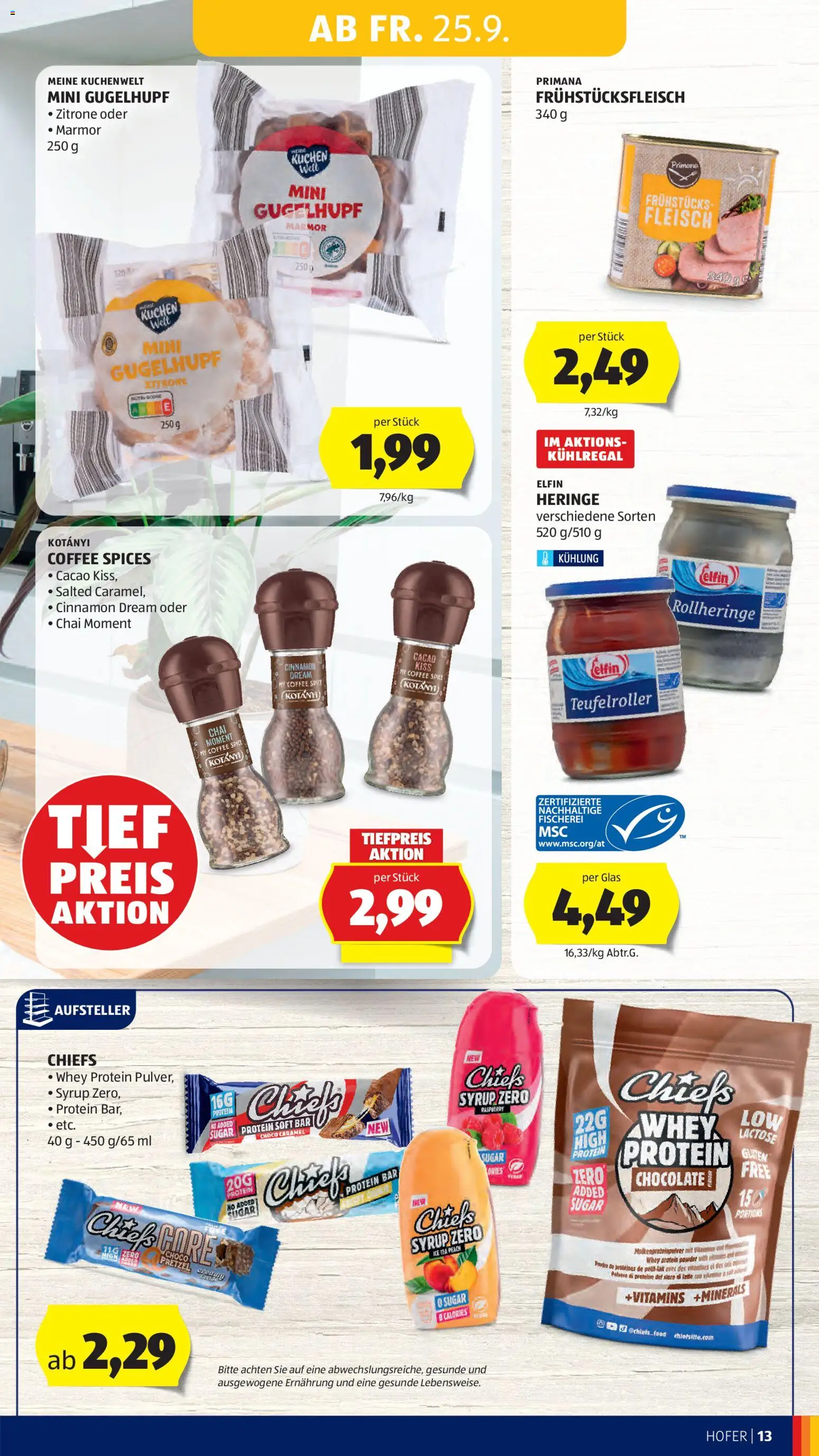 Hofer Flugblatt gültig ab 25.09.2026 | Seite: 19