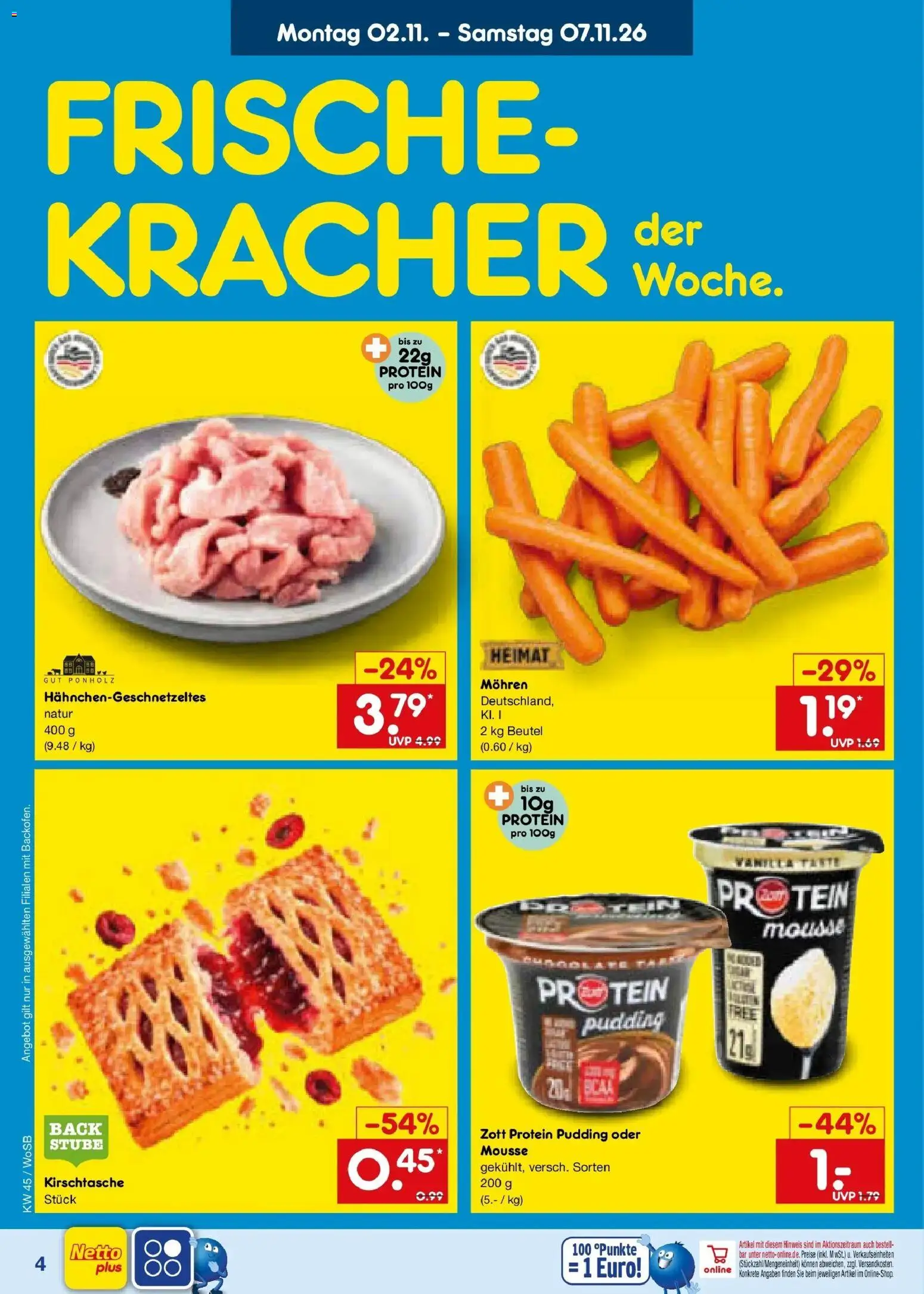Netto Marken-Discount Prospekt Ludwigshafen-Edigheim – gültig ab 02.11.2026 | Seite: 6 | Produkte: Pudding, Mohren