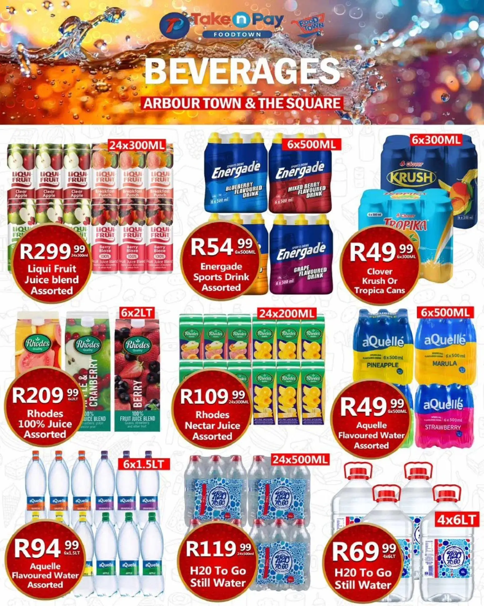New Take n Pay catalogue – valid from 29/06/2026 | Page: 47 | Products: Juice, Pineapple, Water, Fruit