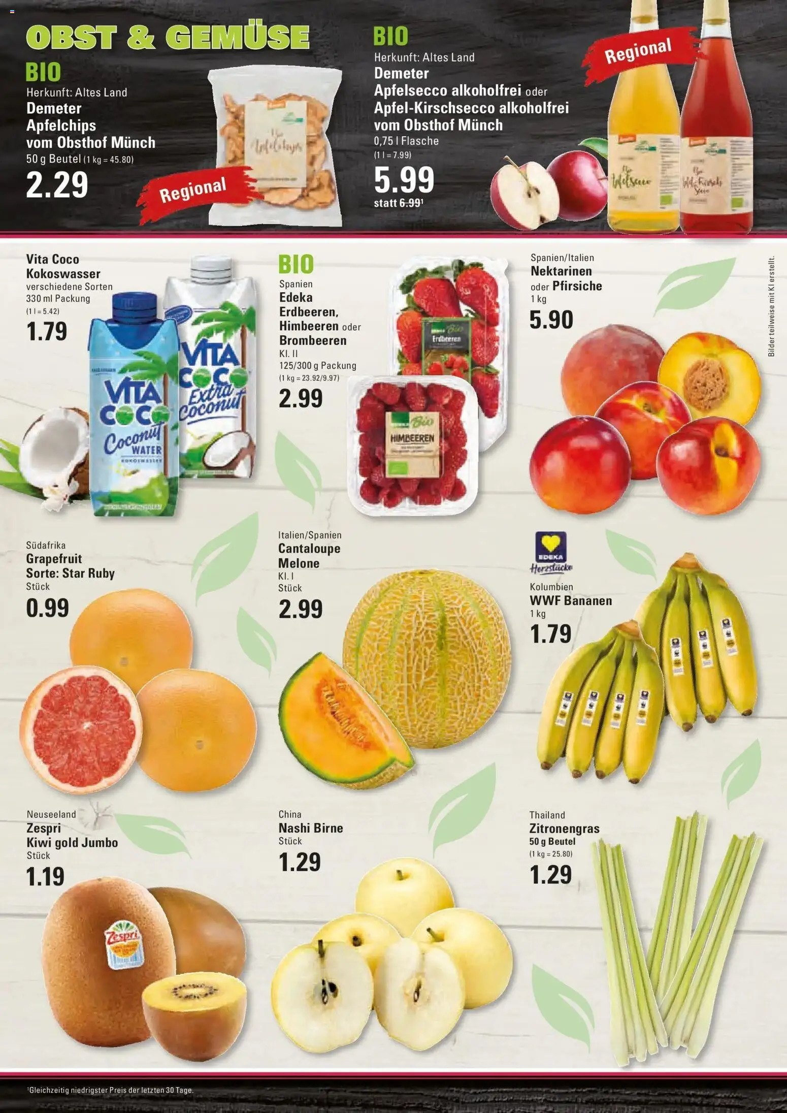 Edeka Prospekt Stade – gültig ab 17.05.2026 | Seite: 2 | Produkte: Grapefruit, Obst, Melone, Kiwi
