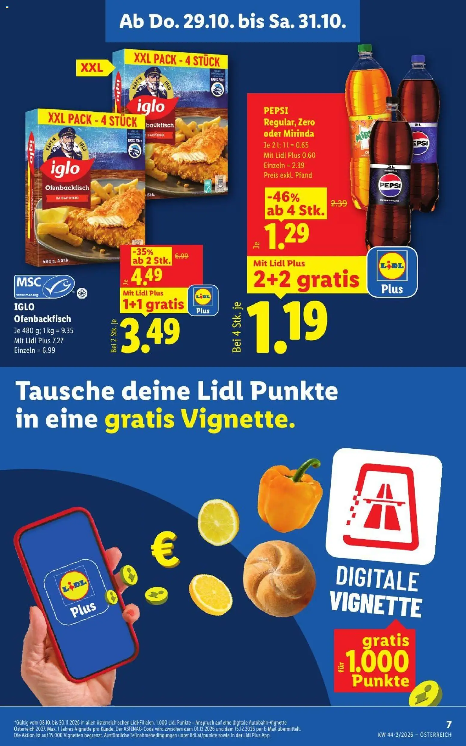 Lidl Flugblatt gültig ab 29.10.2026 | Seite: 9 | Produkte: Pepsi