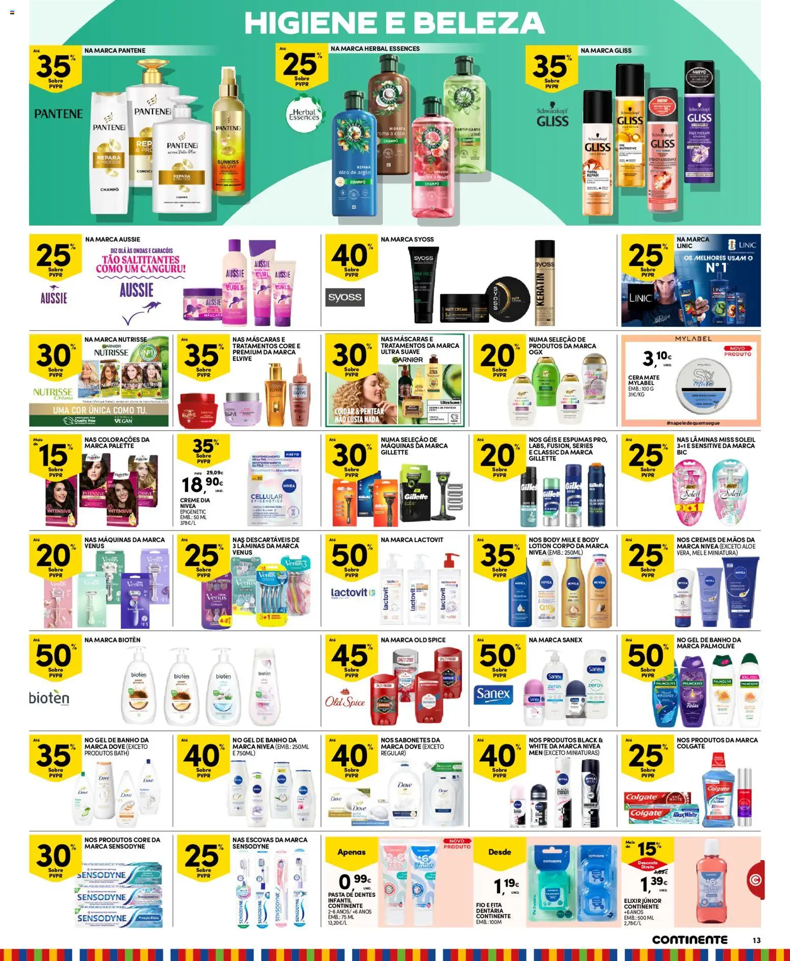 Continente folheto Açores │ válido de 06/10/2026 | Página: 13 | Produtos: Romã, Cera, Mel, Creme