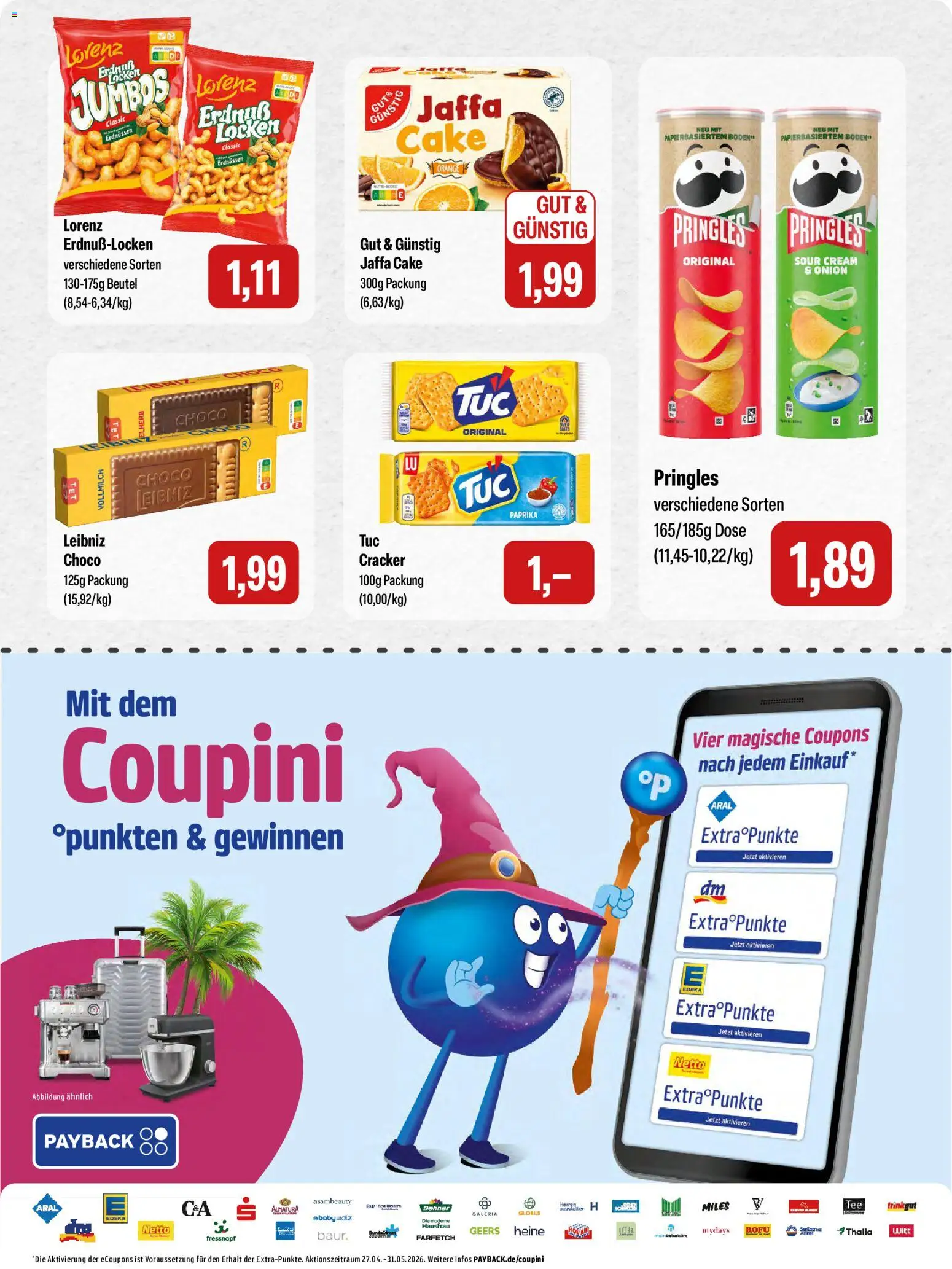 Feneberg Angebote – gültig ab 21.05.2026 | Seite: 14 | Produkte: Paprika, Pringles