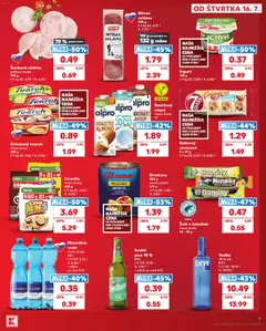 Kaufland SK akciós újság - amely érvényes a következő dátumtól: 2026.07.16. | Oldal: 7