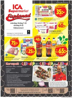 ICA Supermarket - Aktuella erbjudanden - Förhandsvisning av reklamblad från butik ICA Supermarket aktuell från 29/06/2026