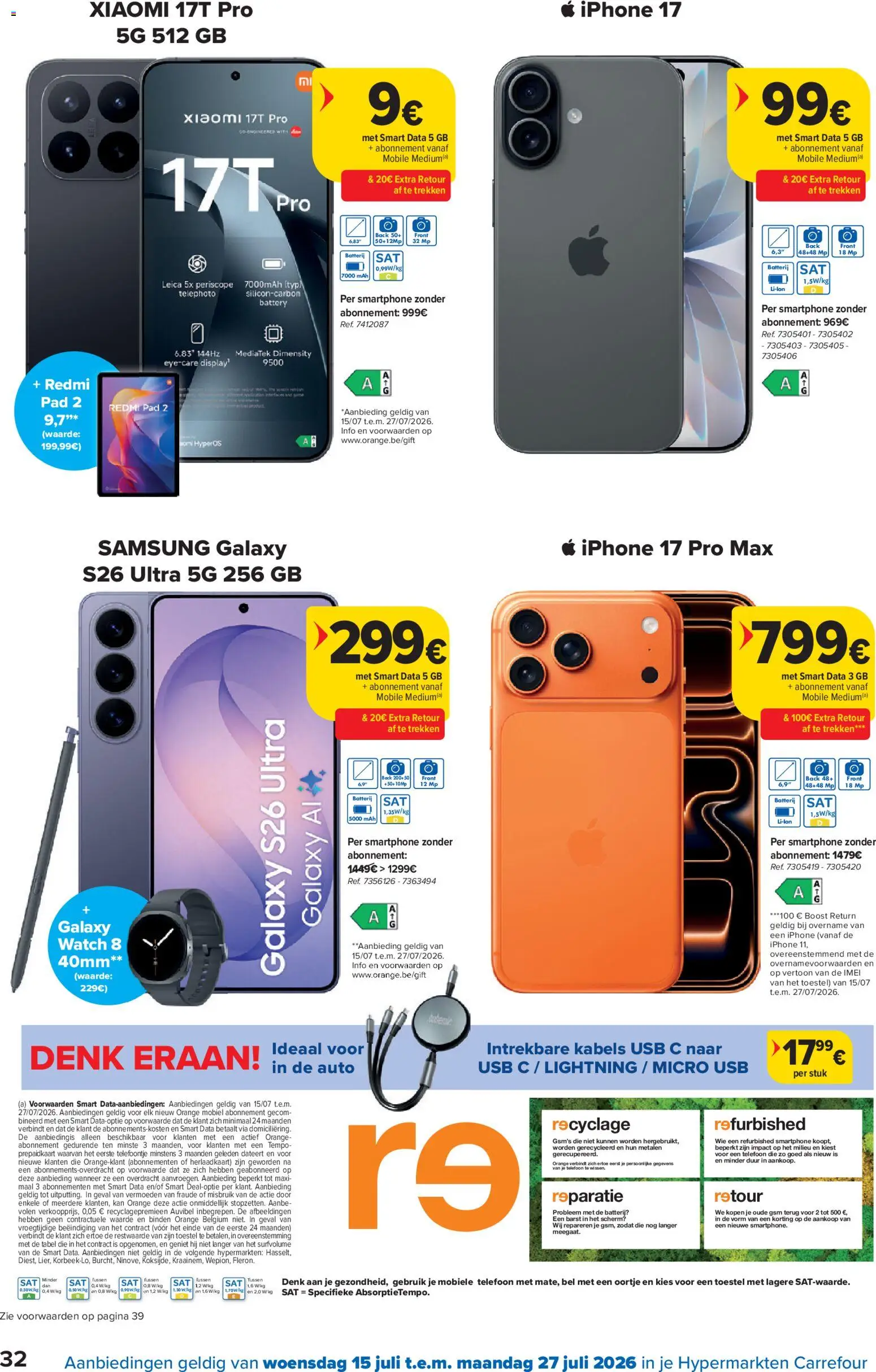 {H1} | Pagina: 32 | Producten: Telefoon, Batterij, Scherm, Mobiele telefoon
