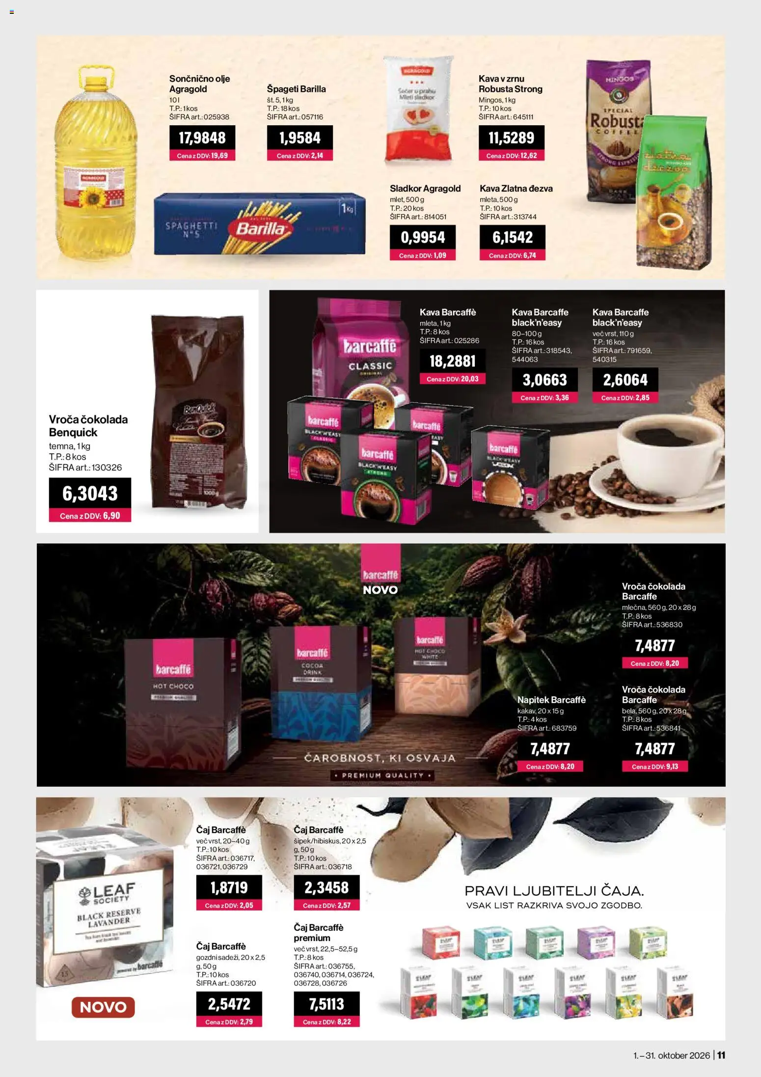 Novi Mercator katalog ponudbe – veljaven od 01.10.2026 | Stran: 11
