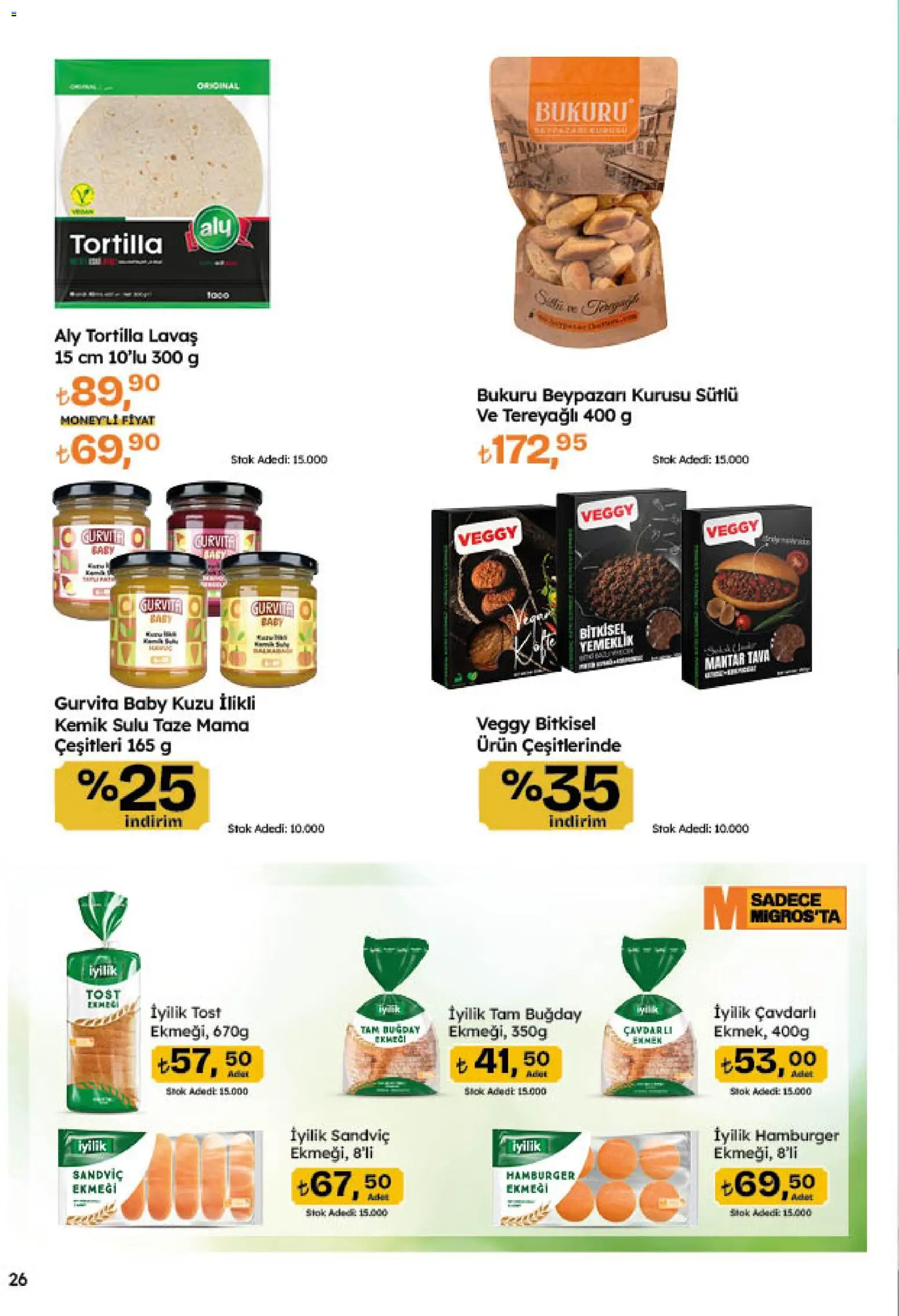 Migros Katalog - Migroskop - 20 Ağustos 2026 tarihinden itibaren geçerlidir | Sayfa: 26 | Ürünler: Mantar