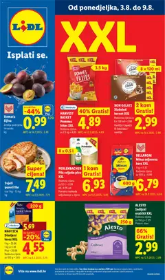 Lidl Katalog - Pregled kataloga iz trgovine Lidl, vrijedi od 03.08.2026