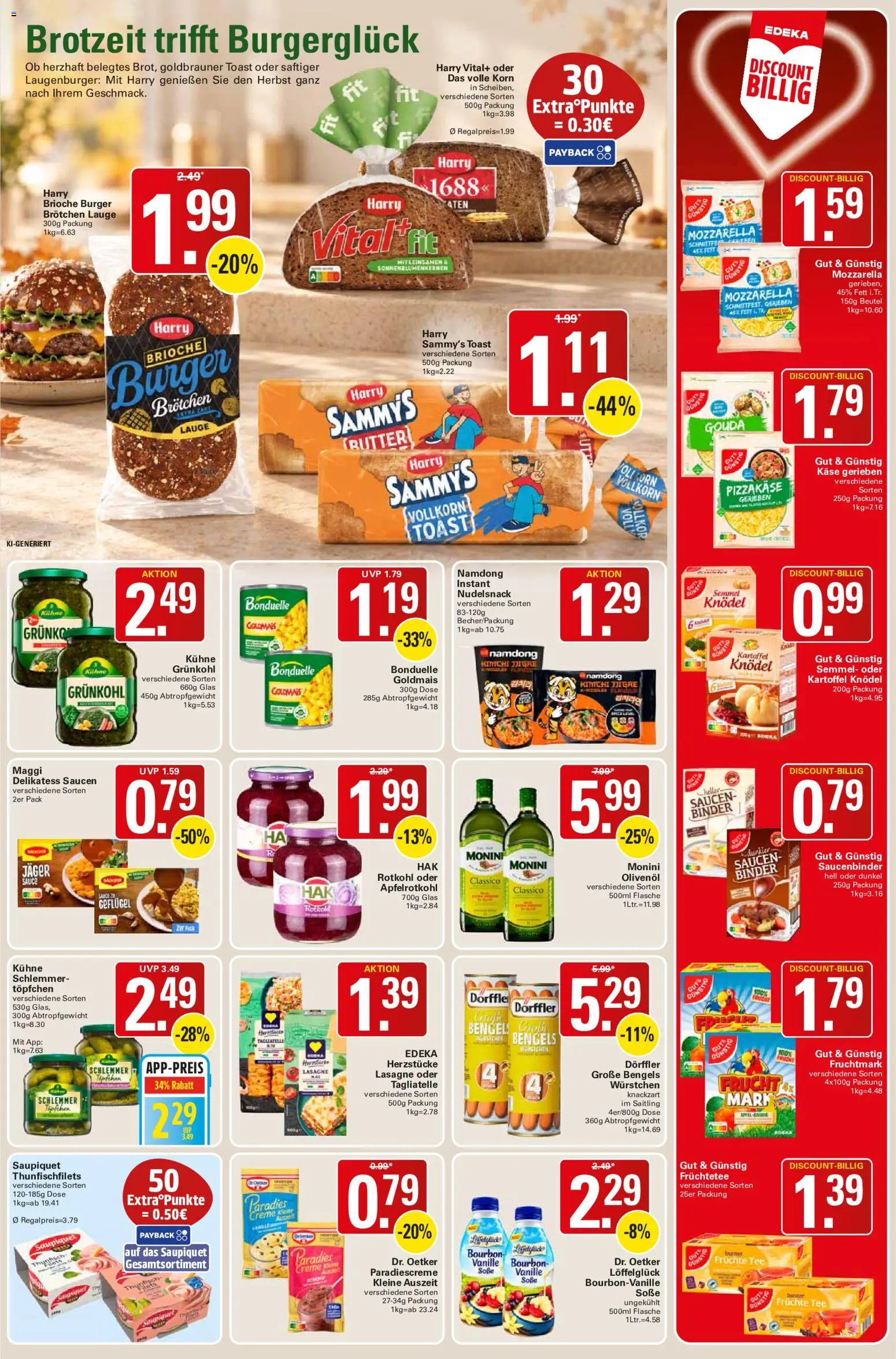 WEZ Prospekt – gültig ab 26.10.2026 | Seite: 11 | Produkte: Maggi, Früchtetee, Gouda, Bourbon