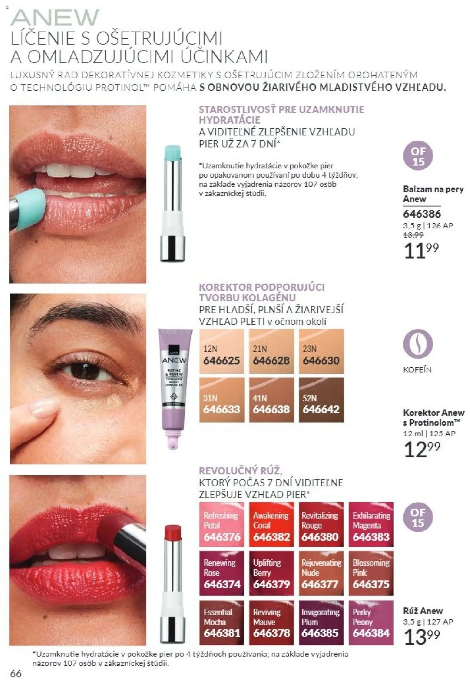 Nové Avon akcie – leták je platný od 01.08.2026 | Strana: 66 | Produkty: Korektor, Mocha