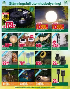 ÖoB erbjudanden - Förhandsvisning av reklamblad från butik ÖoB aktuell från 04.05.2026 | Sida: 5 | Produkter: Lykta, Ljusslinga