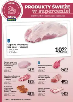 Pogląd oferty "Makro gazetka - Produkty świeże w supercenie" - ważna od 22.06.2026