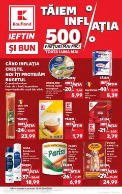 Ofertele Kaufland valabile de la 20.05.2026