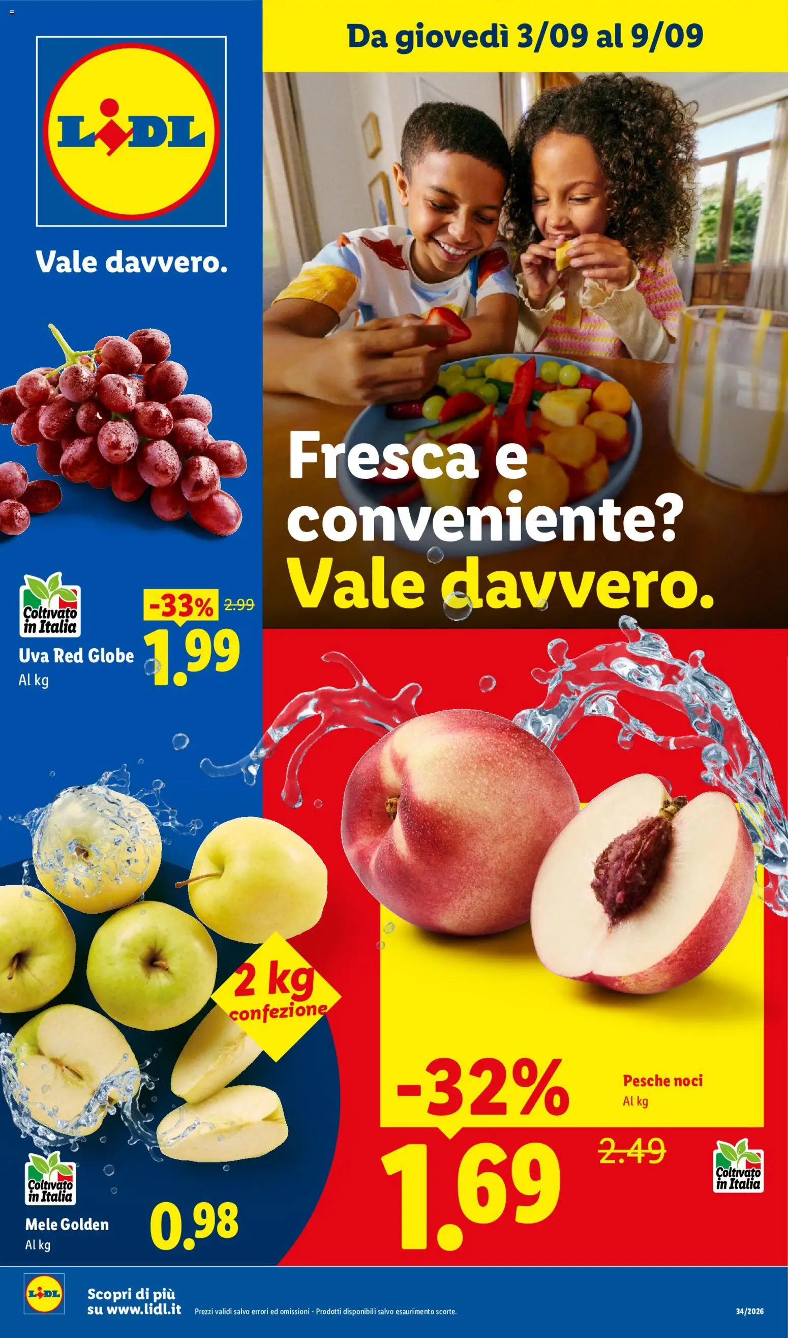 Volantino Lidl del 03/09/2026 | Pagina: 1