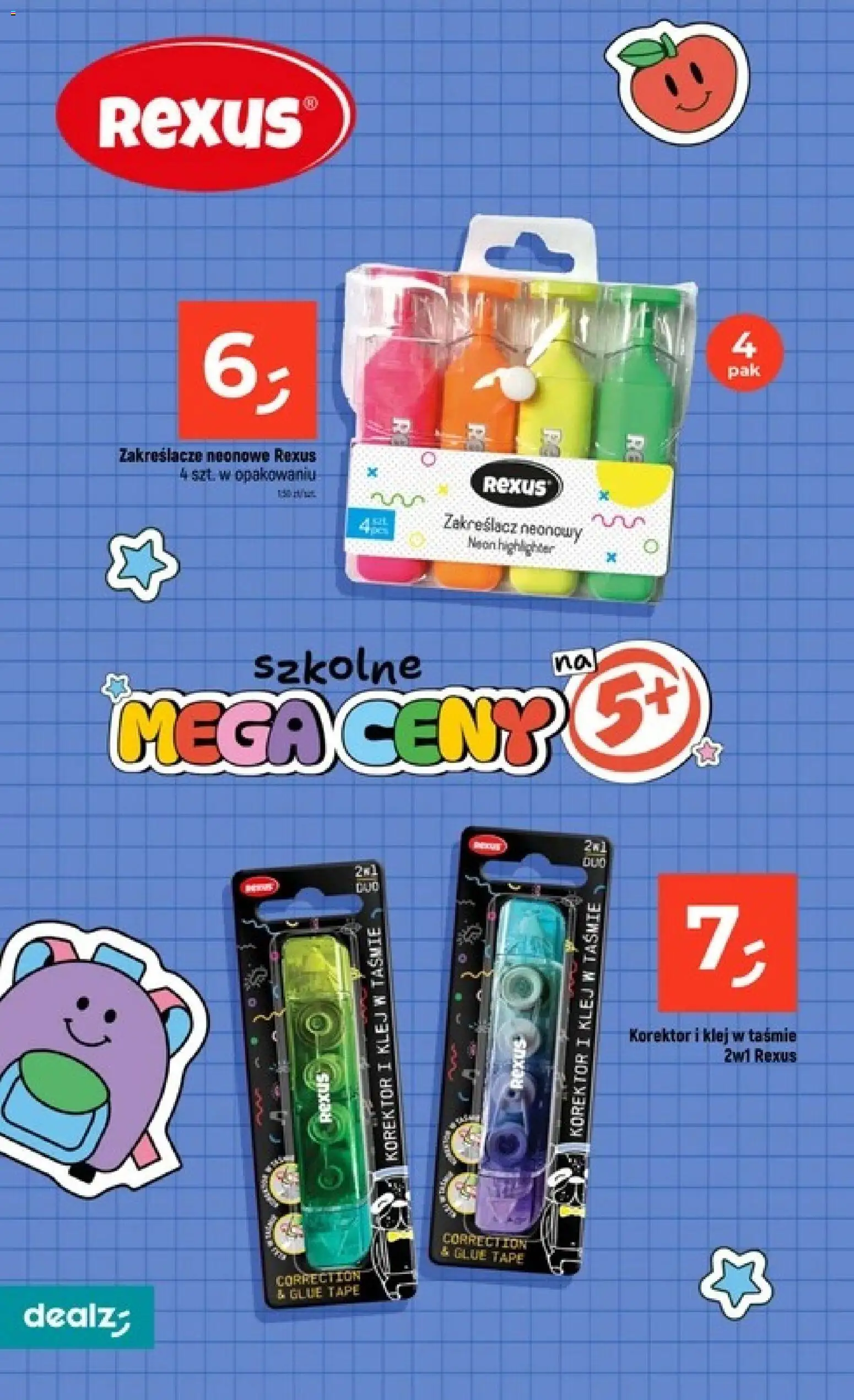 Dealz gazetka - Szkolne Mega Ceny od 06.08.2026 | Strona: 52 | Produkty: Korektor