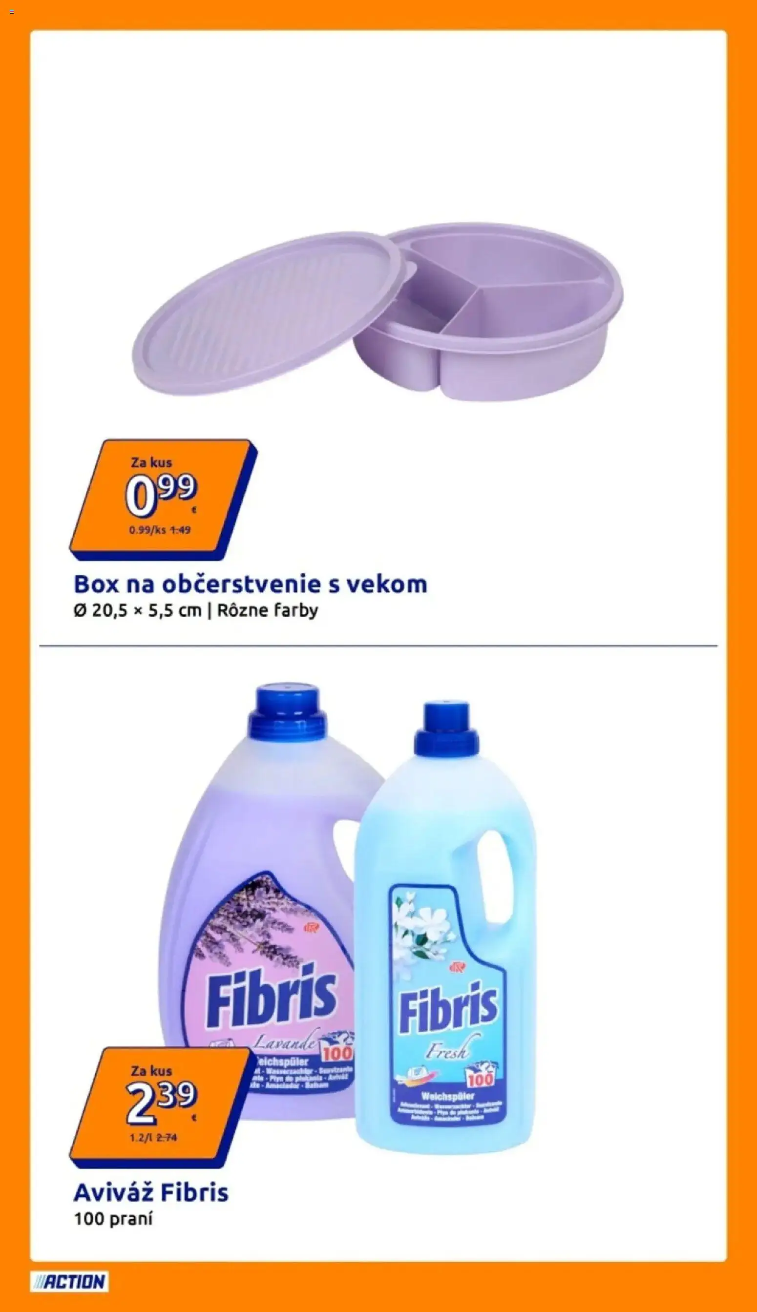 Nové Action akcie – leták je platný od 10.06.2026 | Strana: 12 | Produkty: Aviváž