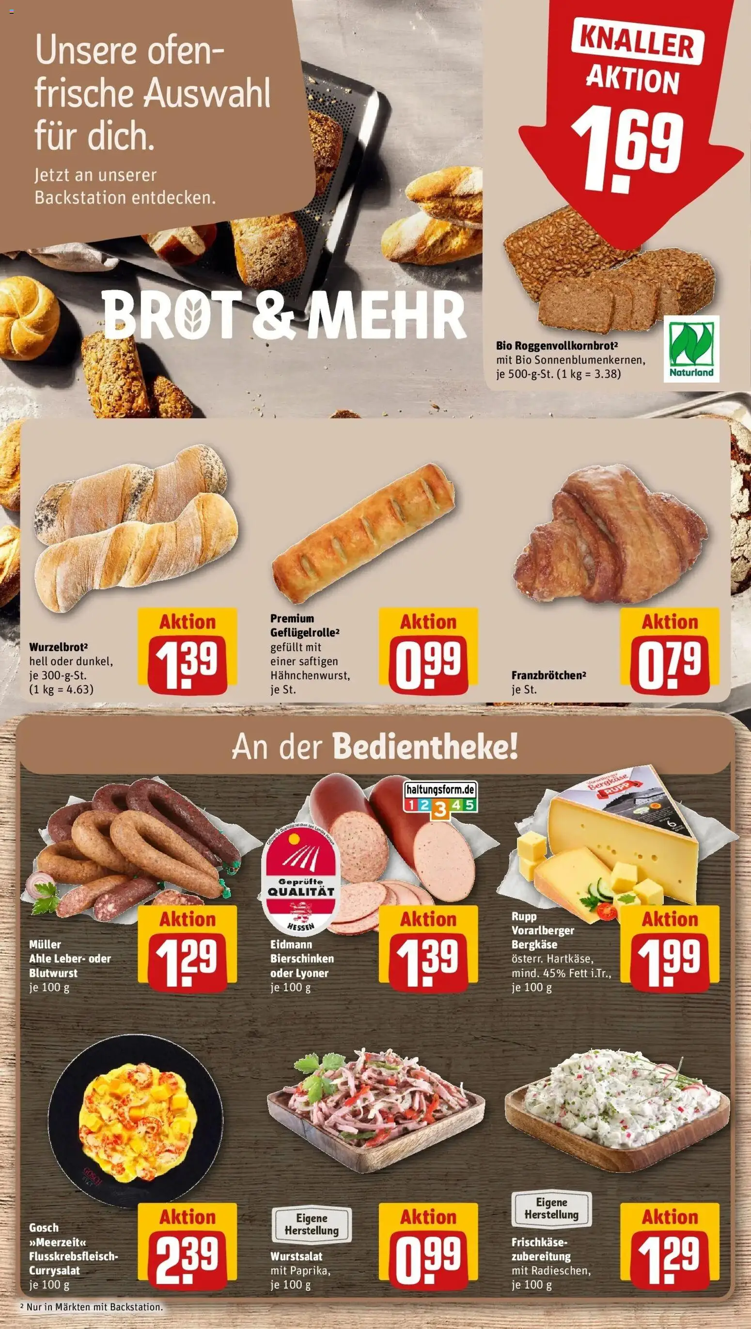 Rewe Prospekt Frankfurt / Westend-Nord – gültig ab 27.07.2026 | Seite: 8 | Produkte: Ofen, Brot, Frischkase