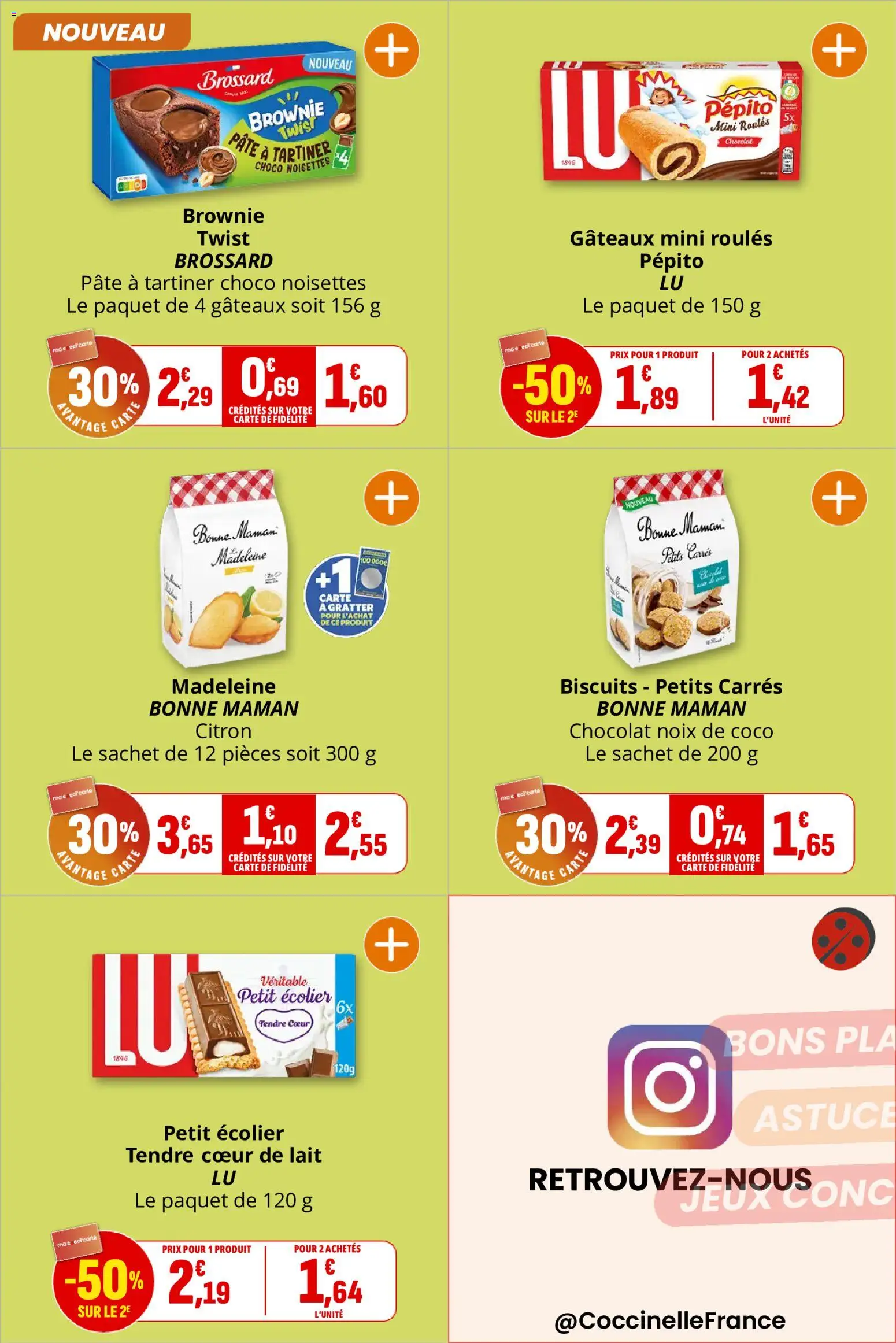 {H1} | Page: 19 | Produits: Citron, Pâte, Bonne Maman, Biscuits