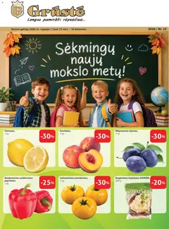 GRUSTE leidinys galioja nuo 2026.09.01