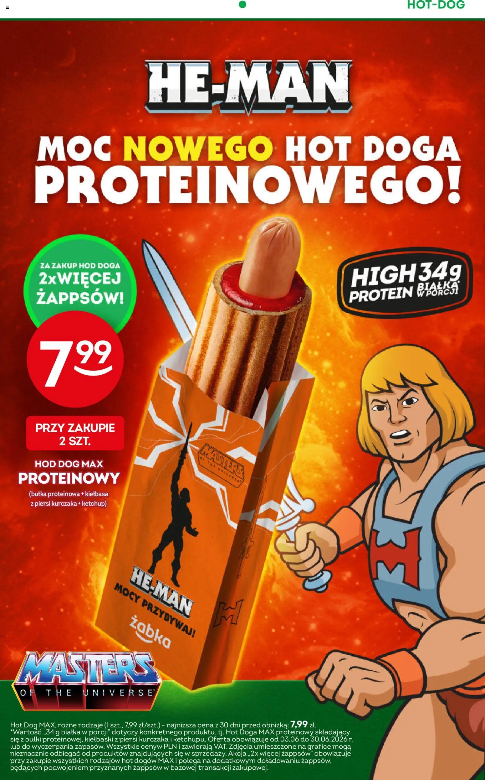 Żabka gazetka od 17.06.2026 | Strona: 16 | Produkty: Kiełbasa, Piersi, Ketchup, Kiełbaski