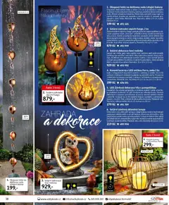 Náhled letáku Velký Košík katalog červenec 2026 od 01.07.2026 | Strana: 38 | Produkty: Zahrada, Lampa, Dekorace, Lucerny