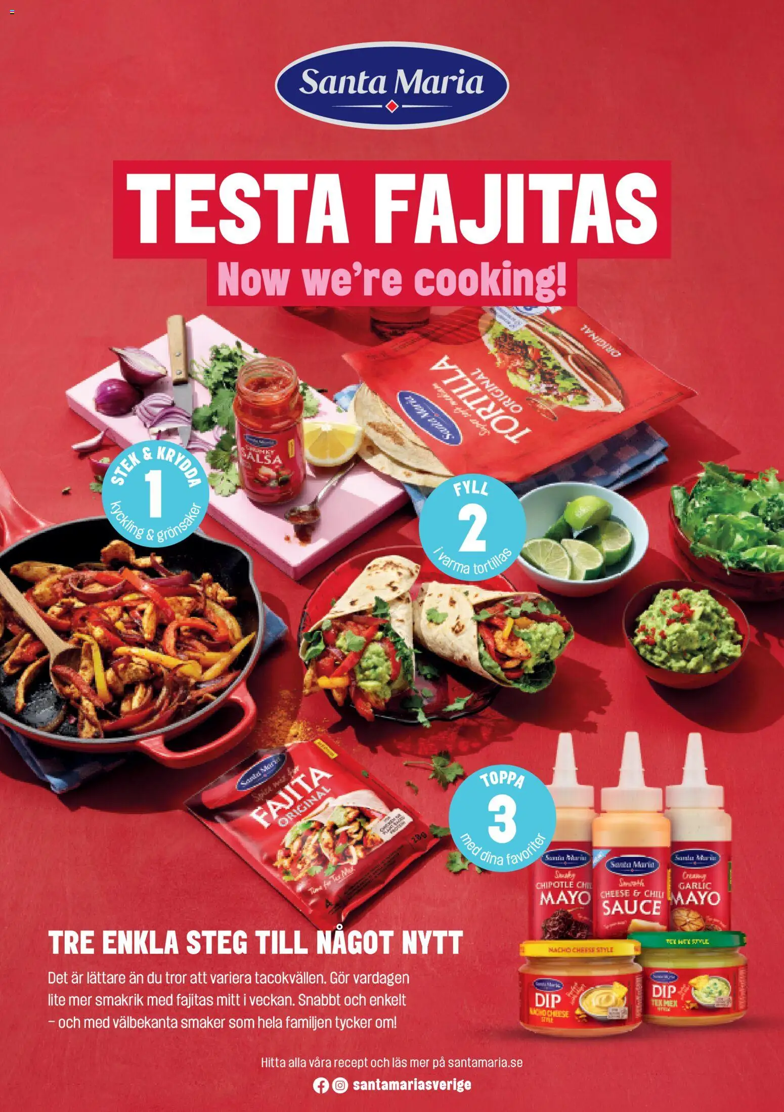 ICA Maxi reklamblad aktuell från 01/10/2026 | Sida: 28 | Produkter: Tortilla, Chili, Kyckling, Grönsaker